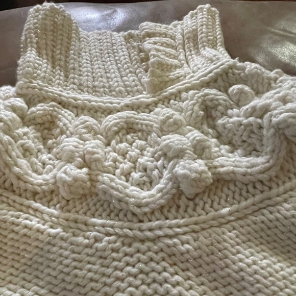 NWT Gap Kids Chunky Holiday Sweater with Sparkle - Picture 5 of 11